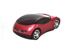 Computer Bluetooth Wireless Mouse Car Style Optical Mice USB 2.4Ghz 2 Button for PC Laptop (Red)