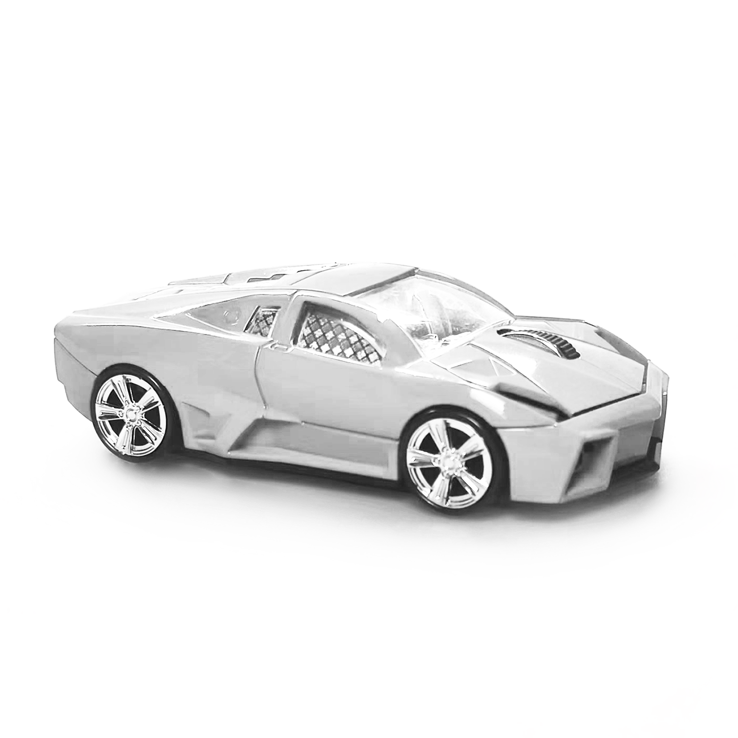 Wireless Bluetooth Mouse looks like Lamborghini 2.4GHz LED Light Glossy Decoration Desktop Laptop Computer Mouse Optical Mice