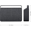 Vifa Copenhagen 2.0 Bluetooth Speaker | Nordic Design | Wireless WiFi Home Speaker | HiFi Audio Multi-Streams Speaker Supports Airplay & DLNA | Slate Black