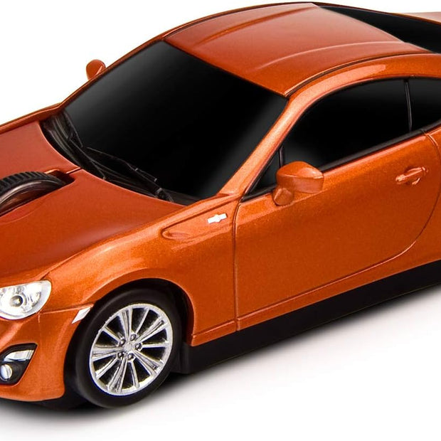 Certified Wireless Computer Mouse - Computer Accessories - Orange Wirelesss Mouse, Sport's Car Design with LED Lights - Style# T95910