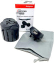 Certified WA2U Power Adapter - Worldwide Voltage Compatibility, Black - Universal Travel Charger for Phones, Laptops, and Devices