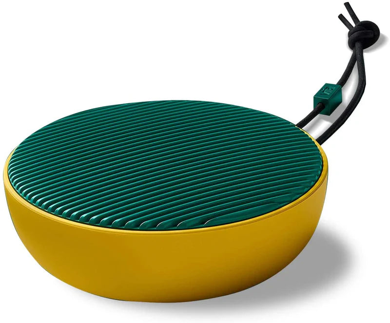 Vifa City Bluetooth Speaker, Portable Wireless Loudspeaker, Bluetooth 5.0 / Dual Pairing / IPX4 Waterproof, HiFi Audio & Built-in Mic Mini Speakers for Travel and Party (Green Lemon)