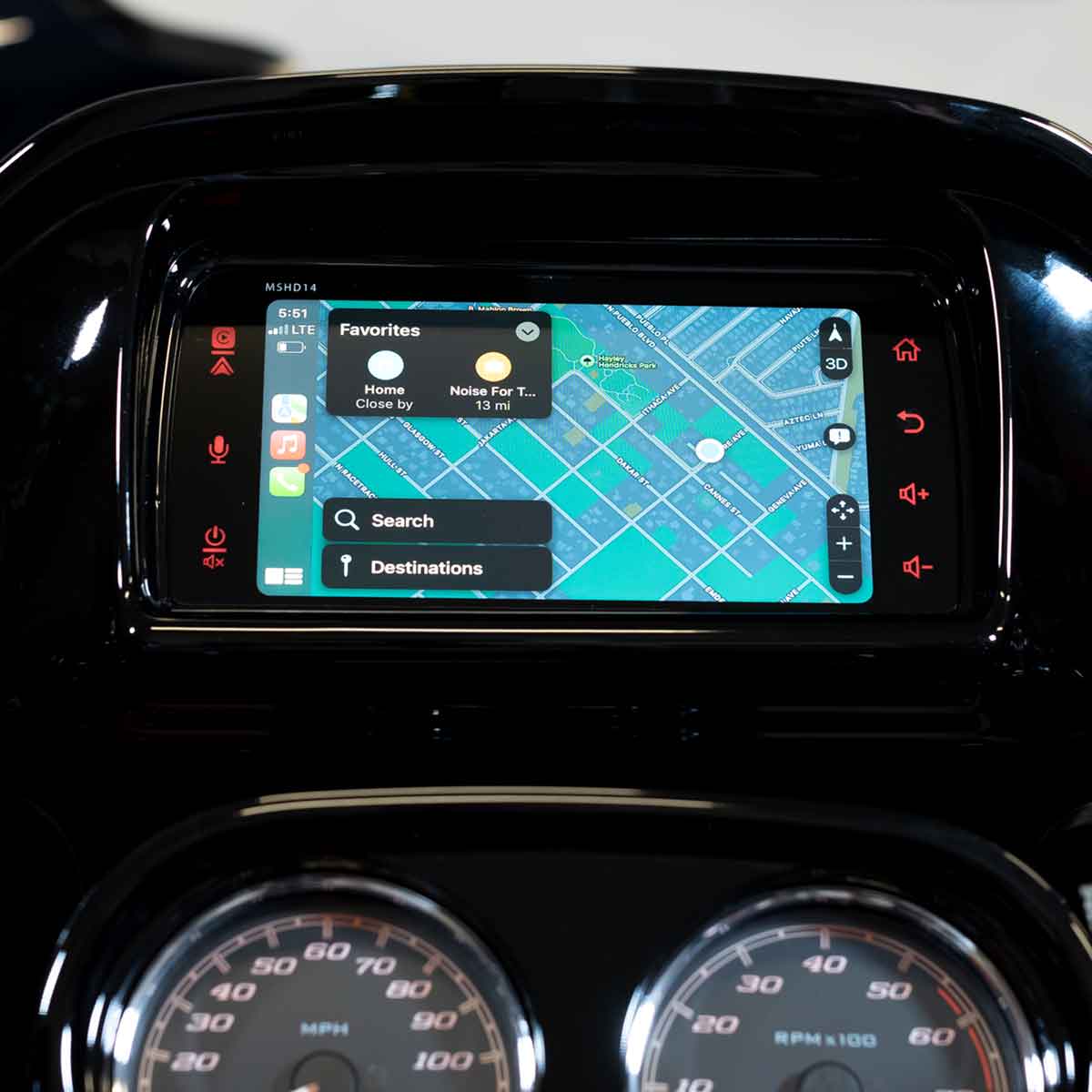 MSHD14 - Plug N - Play Digital Media Receiver for 2014 - 2023 Harley Davidson - MSHD14 - Diamond Audio