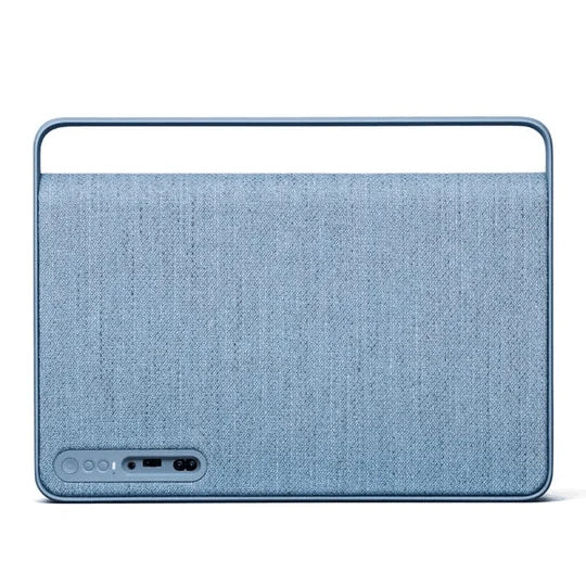 Vifa Copenhagen 2.0 Bluetooth Speaker | Nordic Design | Wireless WiFi Home Speaker | HiFi Audio Multi-Streams Speaker Supports Airplay & DLNA | Ocean Blue