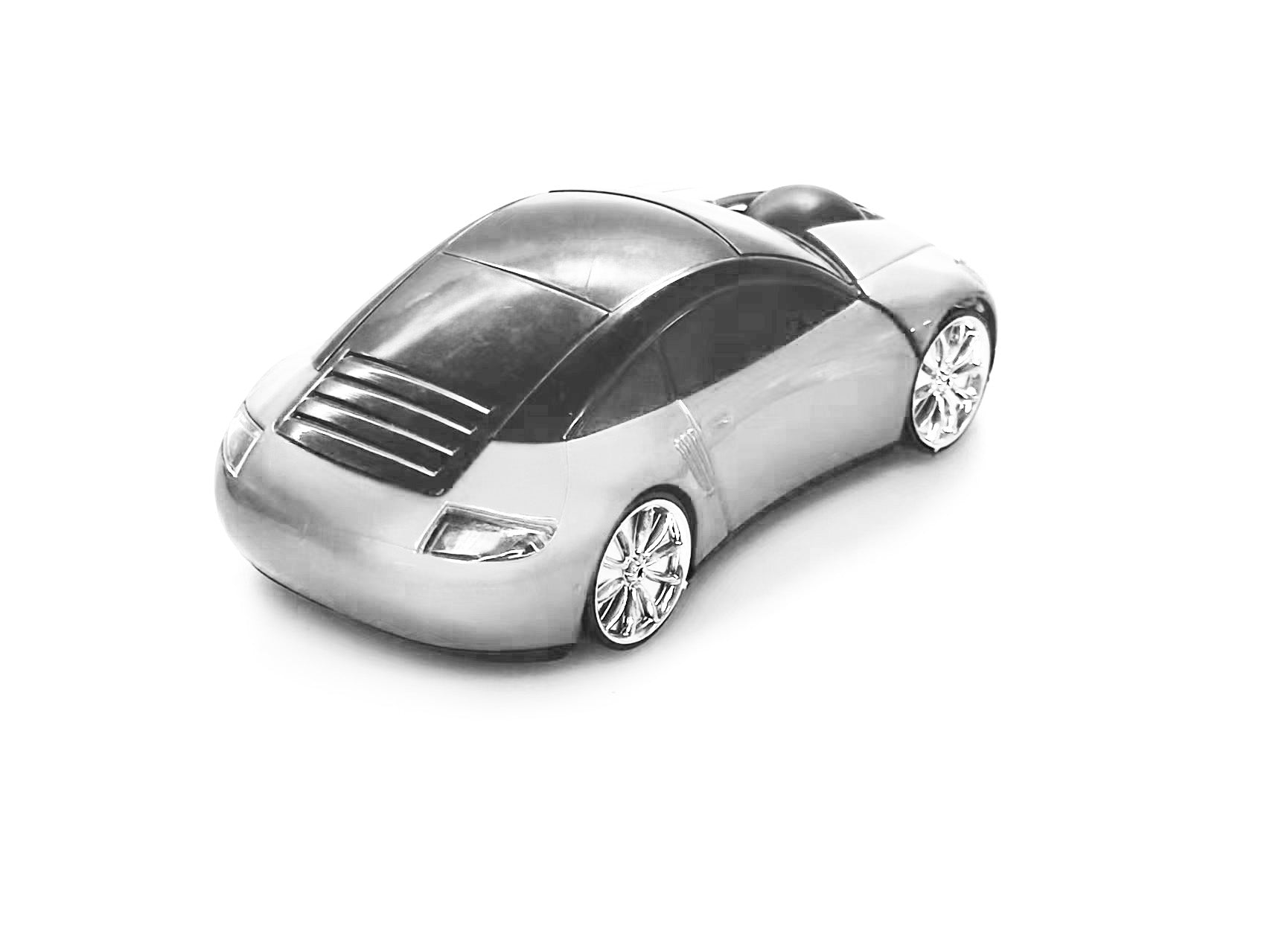 Computer Wireless Mouse Car Design Bluetooth Optical Mice USB 2.4Ghz 2 Button for PC Laptop