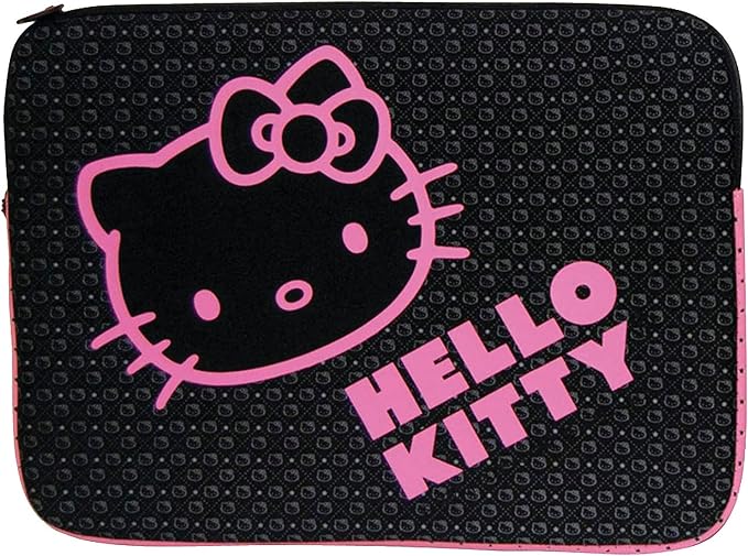 HELLO KITTY KT-4311BP 9" - 11" Notebook Tablet Sleeve (Black)