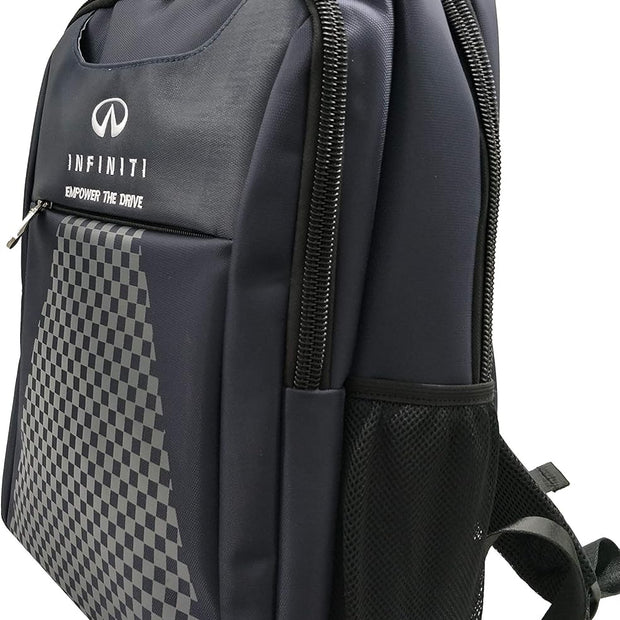 Slim Business Backpack with USB Charging Port Anti Theft Water Resistant Blue