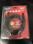 Certified HDMI Cable 6ft, High Speed 1.4 Version, Black - 4K Ultra HD, 3D, Ethernet, Audio Return Channel (ARC), for TV, Blu-ray, Gaming, and More