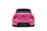 Kids Car Travel Luggage Suitcase with Wheels Children Trolley Case Classic Car Design Pink