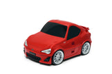 Kids Car Travel Luggage Suitcase with Wheels Children Trolley Case Classic Car Design Red