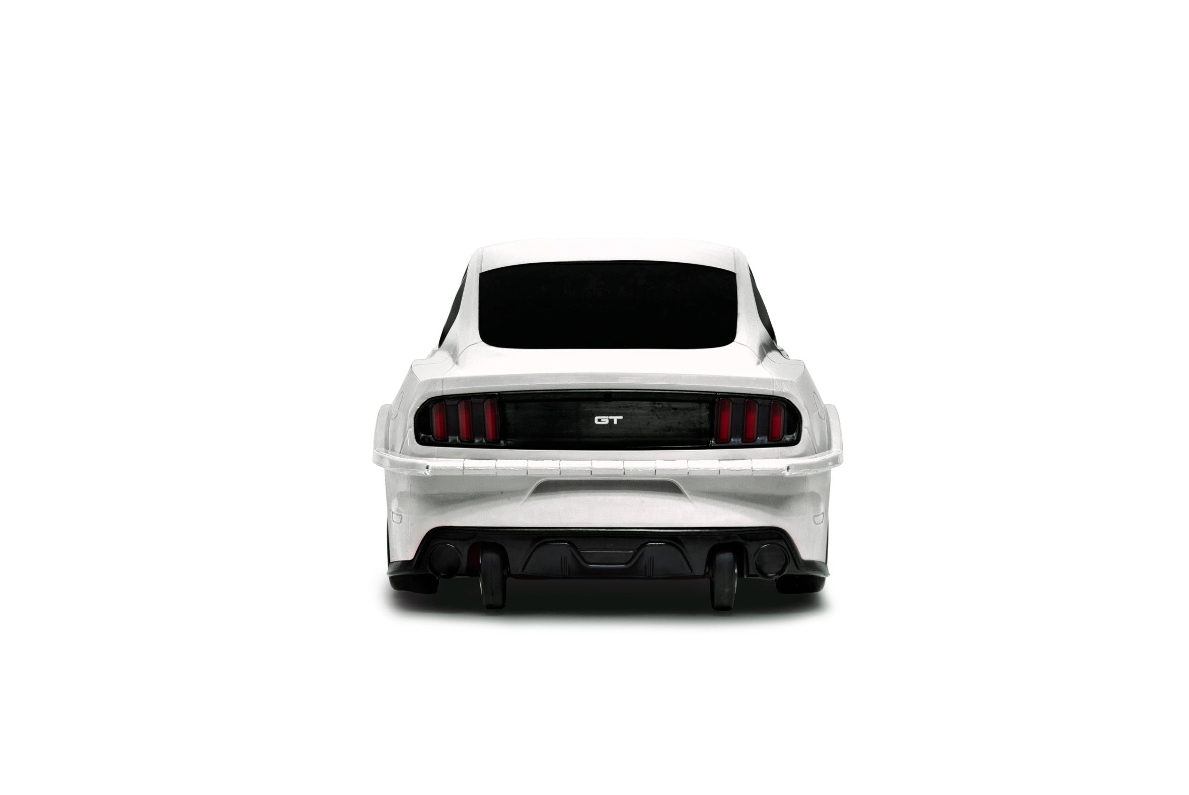 Kids Car Travel Luggage Suitcase with Wheels Children Trolley Case Muscle Car Design White