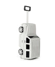 Kids Car Travel Luggage Suitcase with Wheels Children Trolley Case Classic G-Wagon Design White