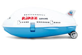 Carry-On Travel Luggage for Kids with Wheels Children Fun Airplane Design