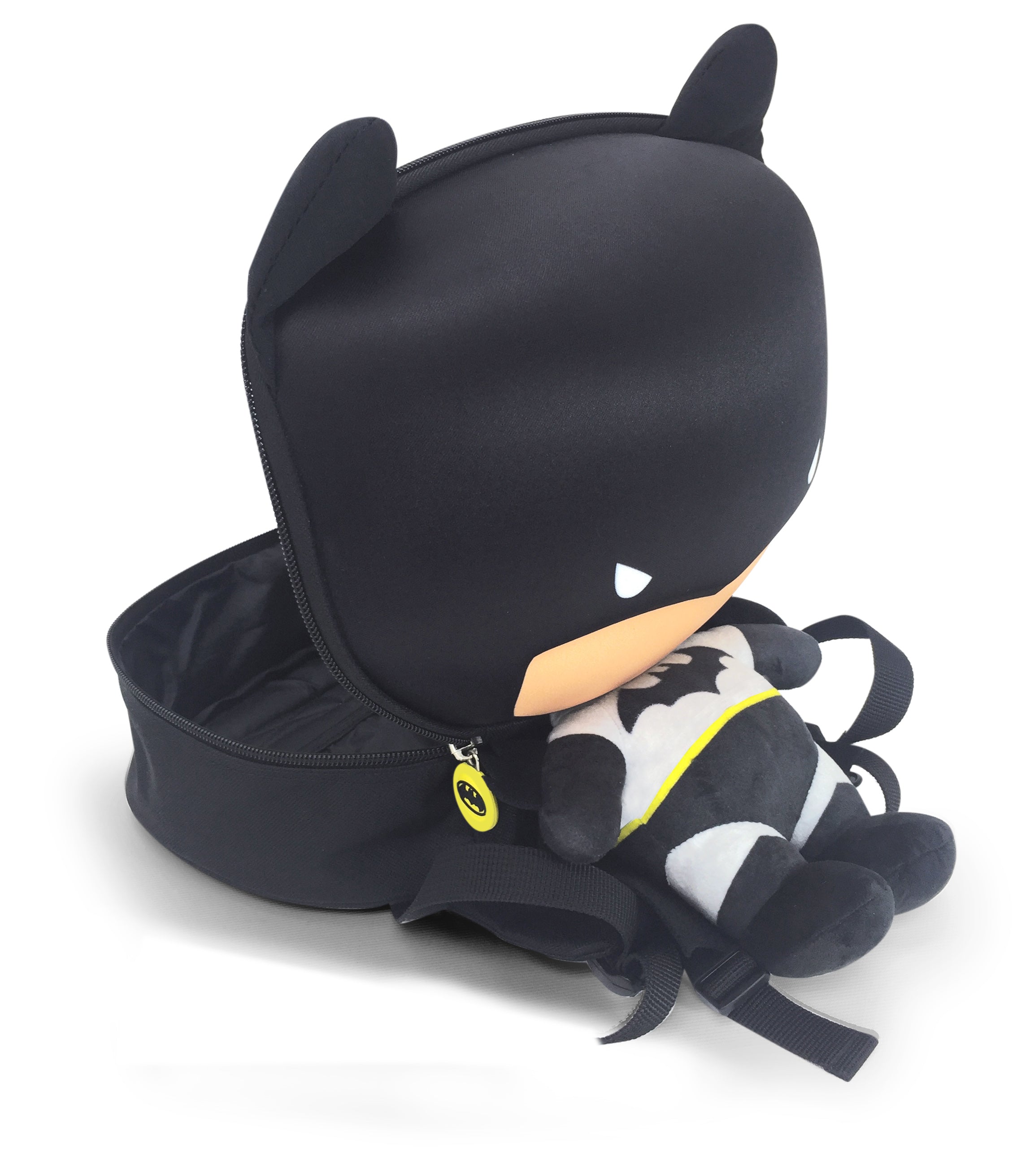 Justice League Batman Kids Mini Adjustable Travel Backpack
