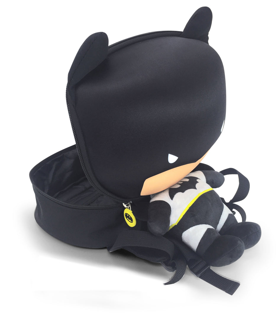 Justice League Batman Kids Mini Adjustable Travel Backpack
