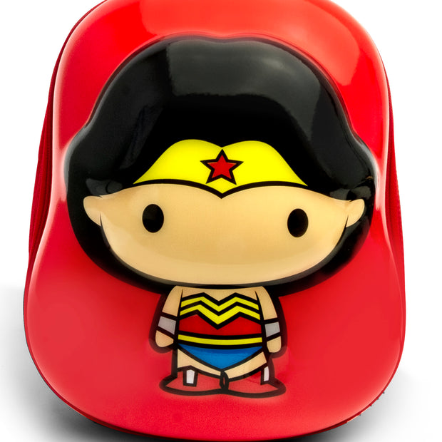 Justice League Wonder Woman Kids Travel Adjustable Backpack