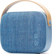 Vifa Helsinki Bluetooth Speaker - Portable Mini Speaker with Handbag Look, IPX4 Waterproof, HD Stereo Sound, Wireless Bluetooth Speaker for Outdoor, Home, Party (Aqua Blue)