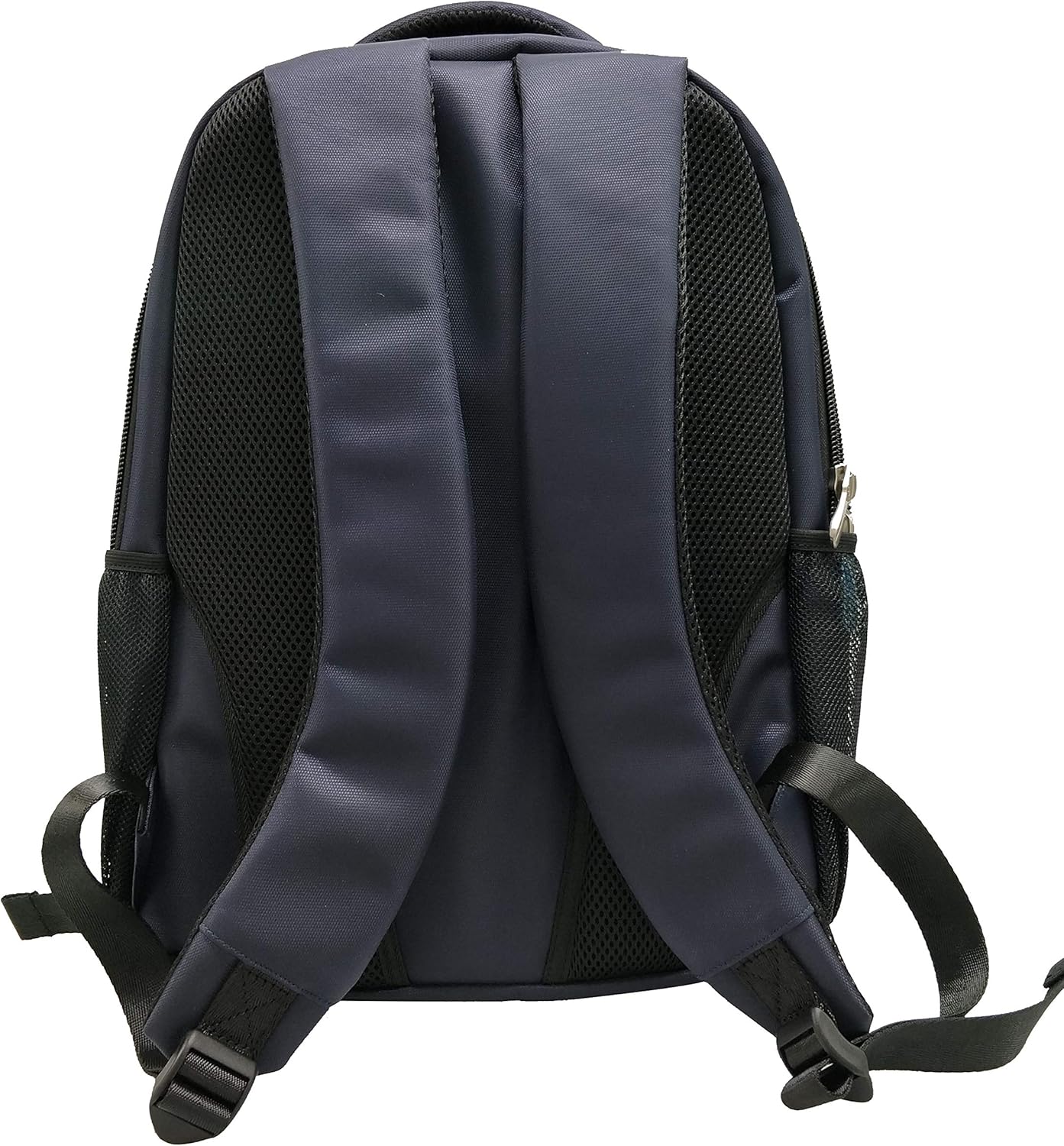 Slim Business Backpack with USB Charging Port Anti Theft Water Resistant Blue