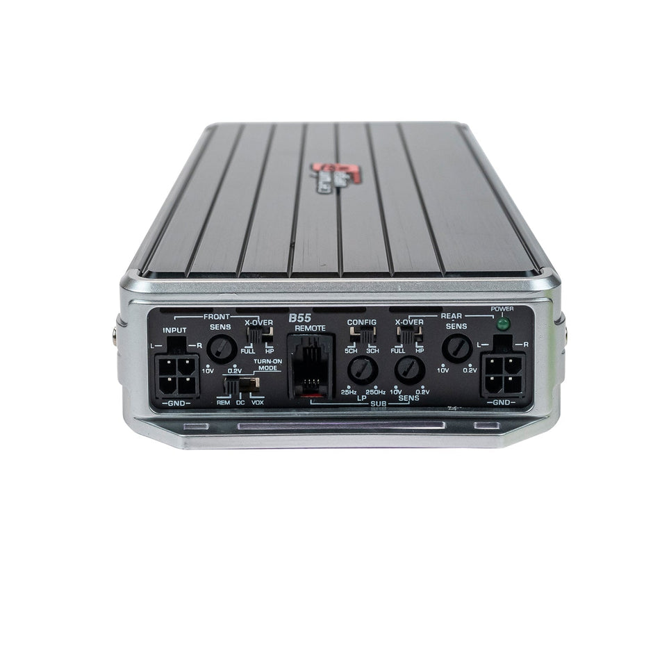 B55 - Stealth Bomber 5-Channel Class-D Full Range Amplifier