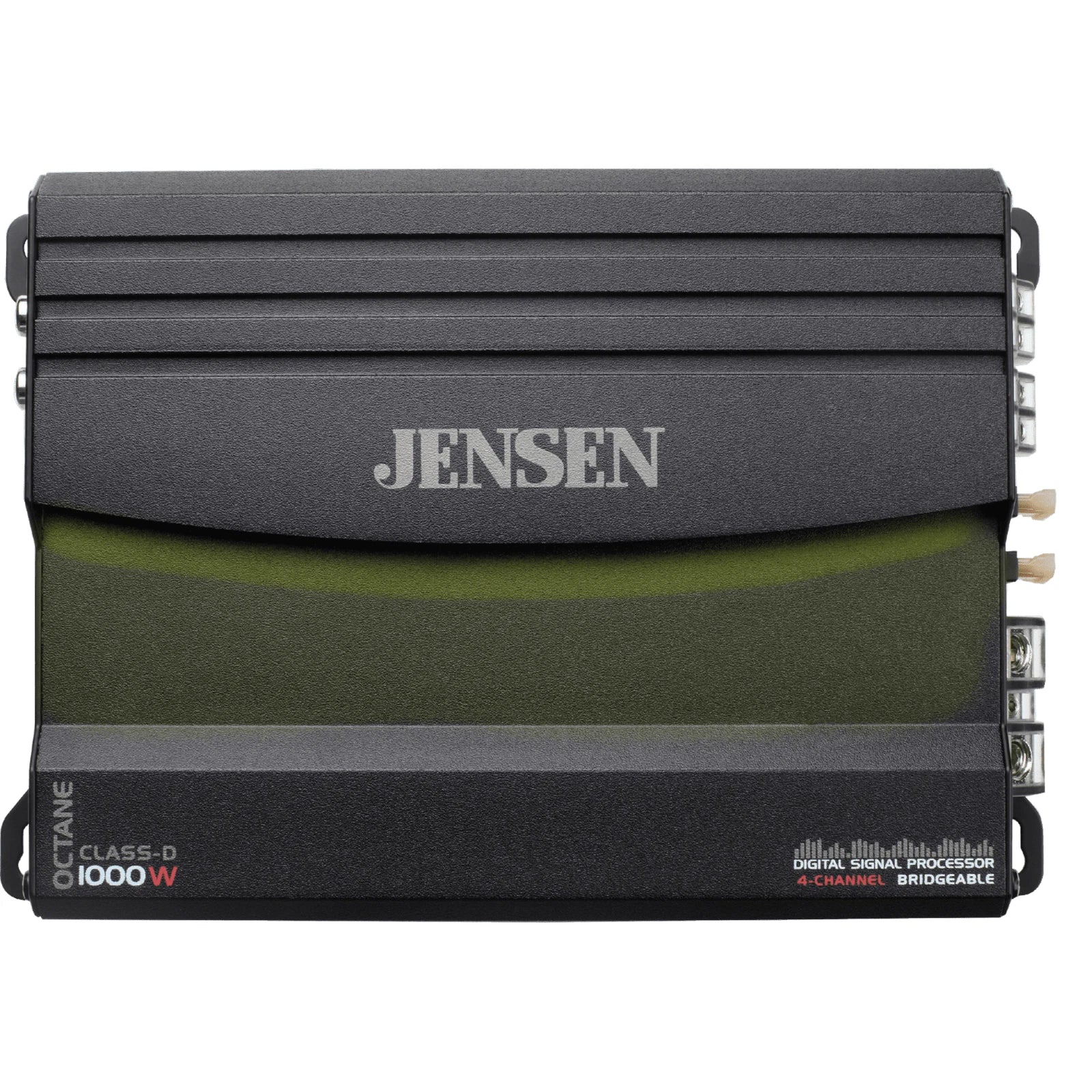 Jensen XDA94RB Class D 4 Channel Bridgeable Amplifier with 80 Watts RMS x 4 and 1000 Watts