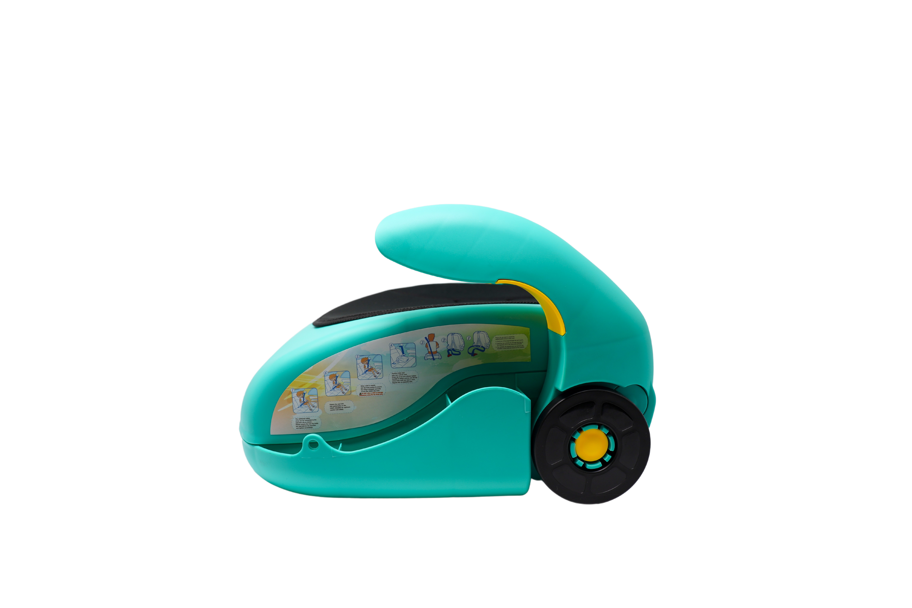 Baby Voyage  Carry-On Luggage for Kids - 2 in 1 Luggage and Seat - Green