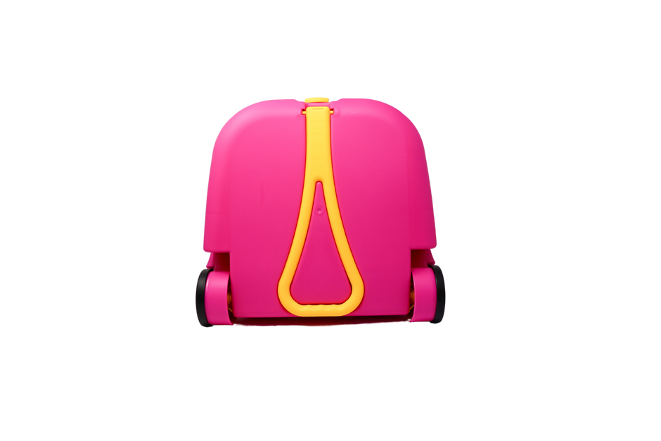 Baby Voyage Carry-On Luggage for Kids - 2 in 1 Luggage and Seat - Pink