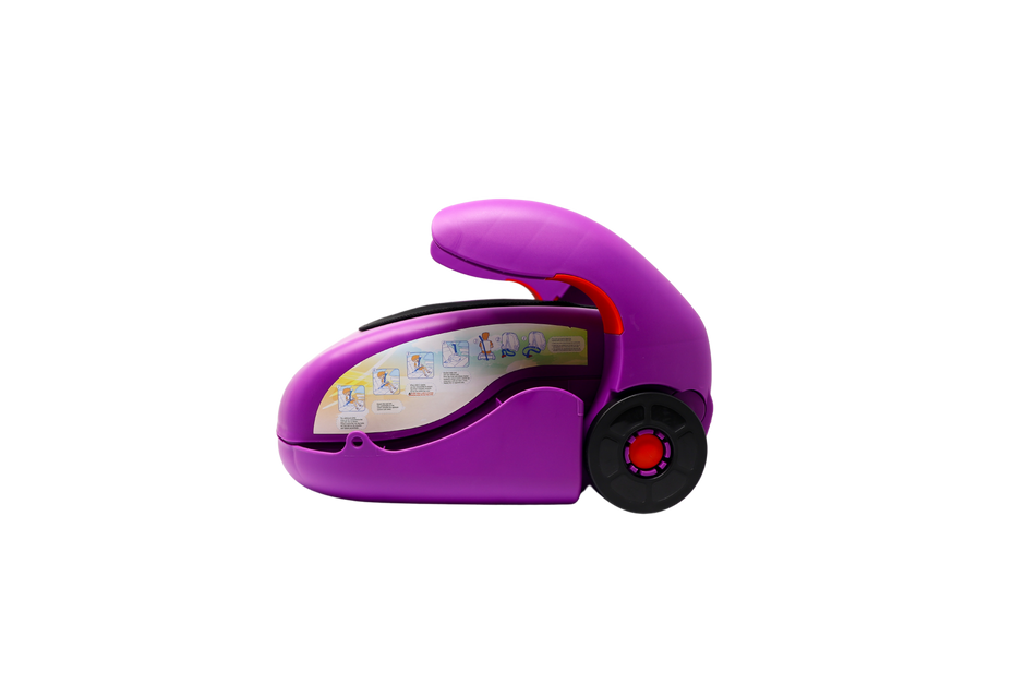 Baby Voyage Carry On Luggage for Kids - 2 in 1 Luggage and Seat - Purple