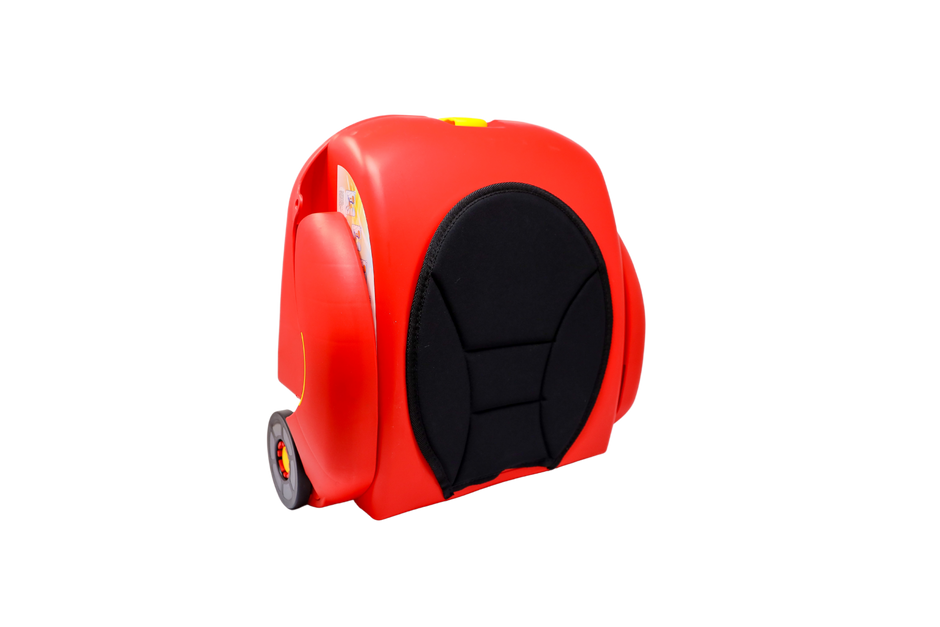 Baby Voyage Carry-On Luggage for Kids - 2 in 1 Luggage and Seat - Red