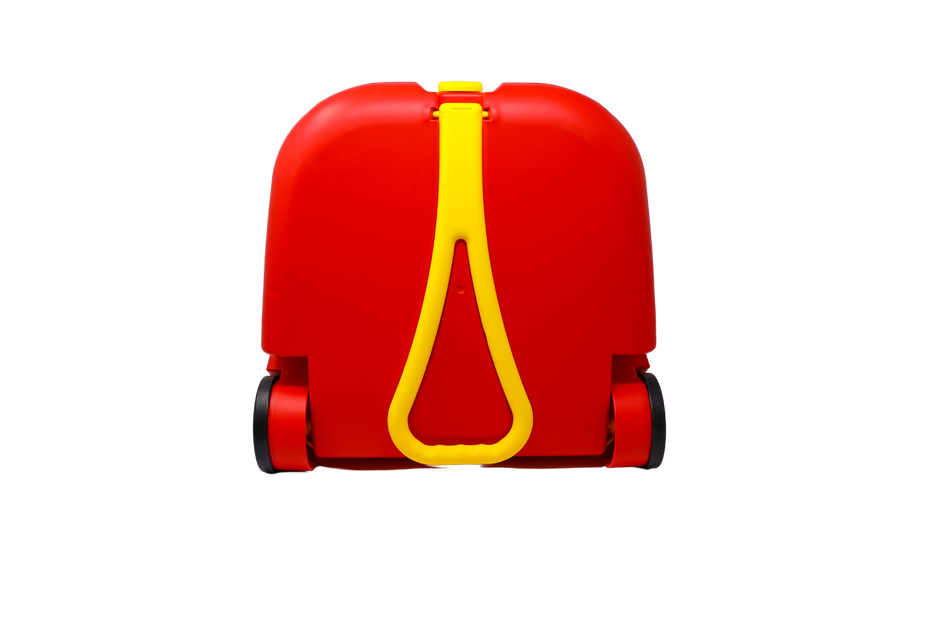 Baby Voyage Carry-On Luggage for Kids - 2 in 1 Luggage and Seat - Red