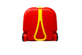 Baby Voyage Carry-On Luggage for Kids - 2 in 1 Luggage and Seat - Red