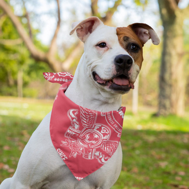 Cerwin-Vega signature red bandana - view 1