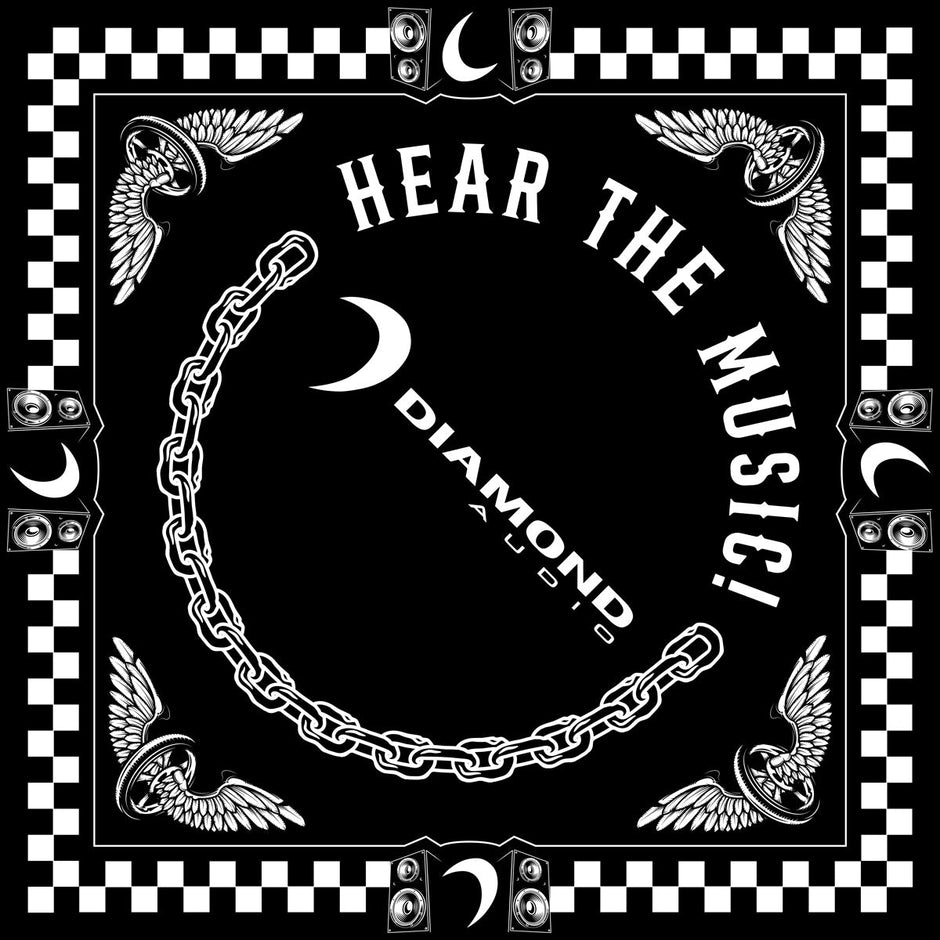 Diamond Audio Bandana (Black) - DABandana24