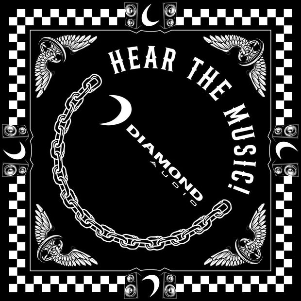 Diamond Audio Bandana (Black) - DABandana24