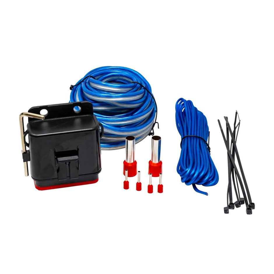4 Gauge Complete Waterproof Amp Kit, 20ft. with RCA, Speaker Cable - CAKM42 - Cerwin Vega