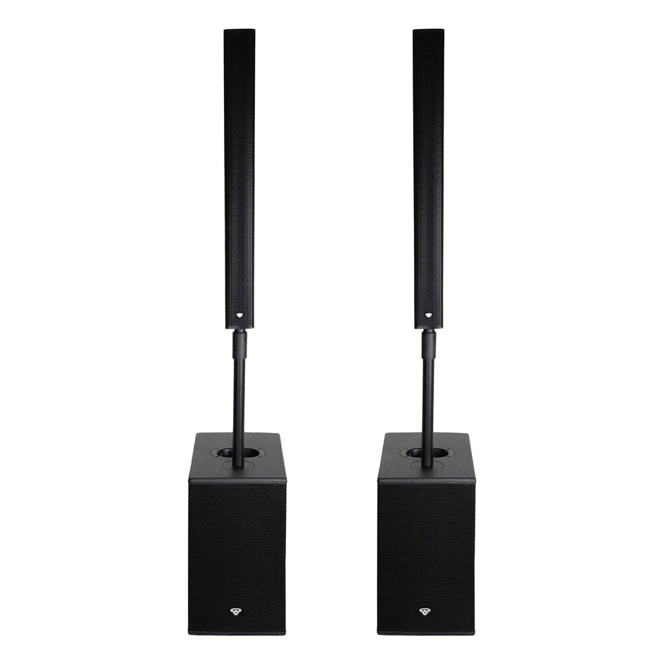 Cerwin-Vega CSP83 COMBO 8x3 Inch Full-Range Speakers and 12 Inch Subwoofers Pair for Legendary Deep Bass
