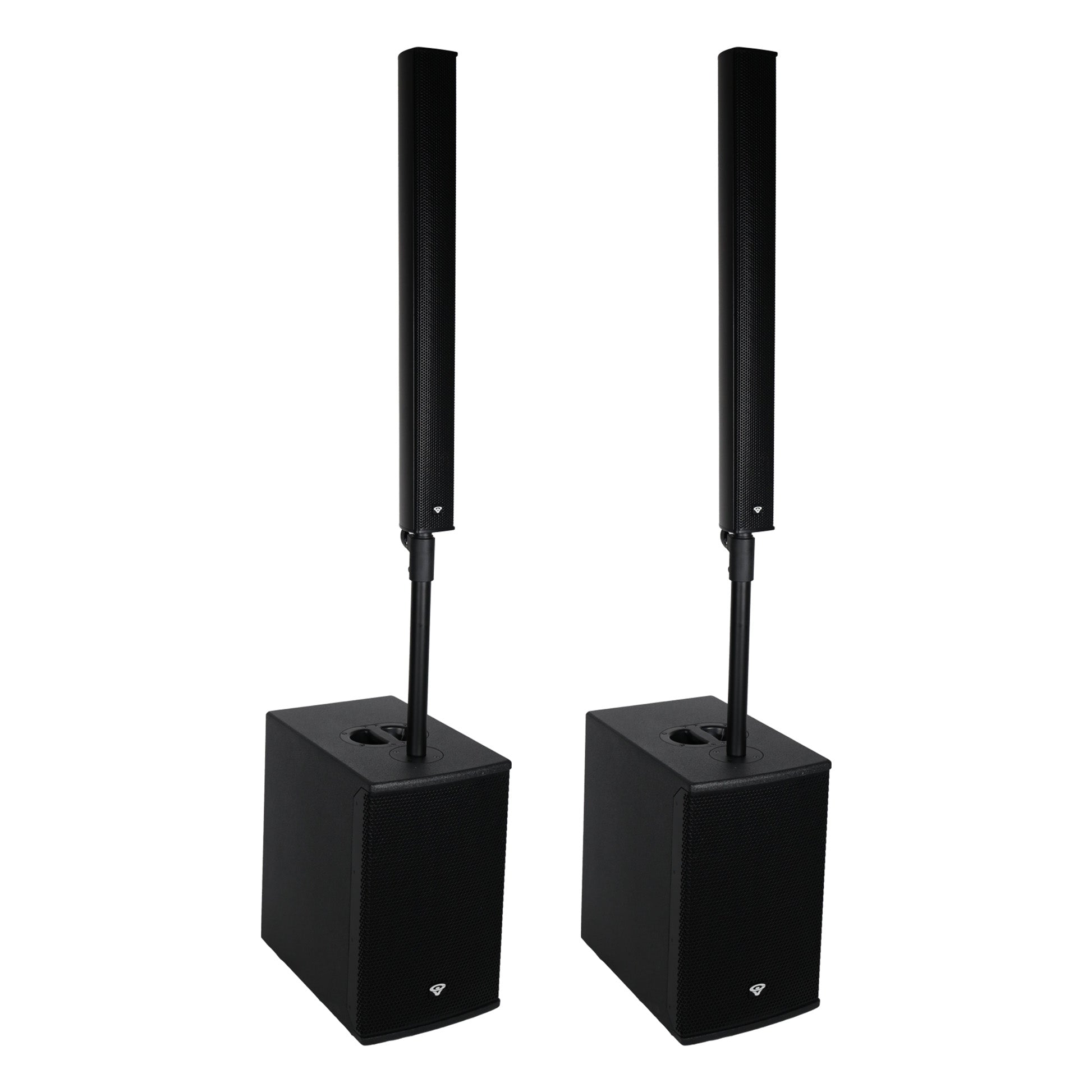 Cerwin-Vega CSP83 COMBO 8x3 Inch Full-Range Speakers and 12 Inch Subwoofers Pair for Legendary Deep Bass