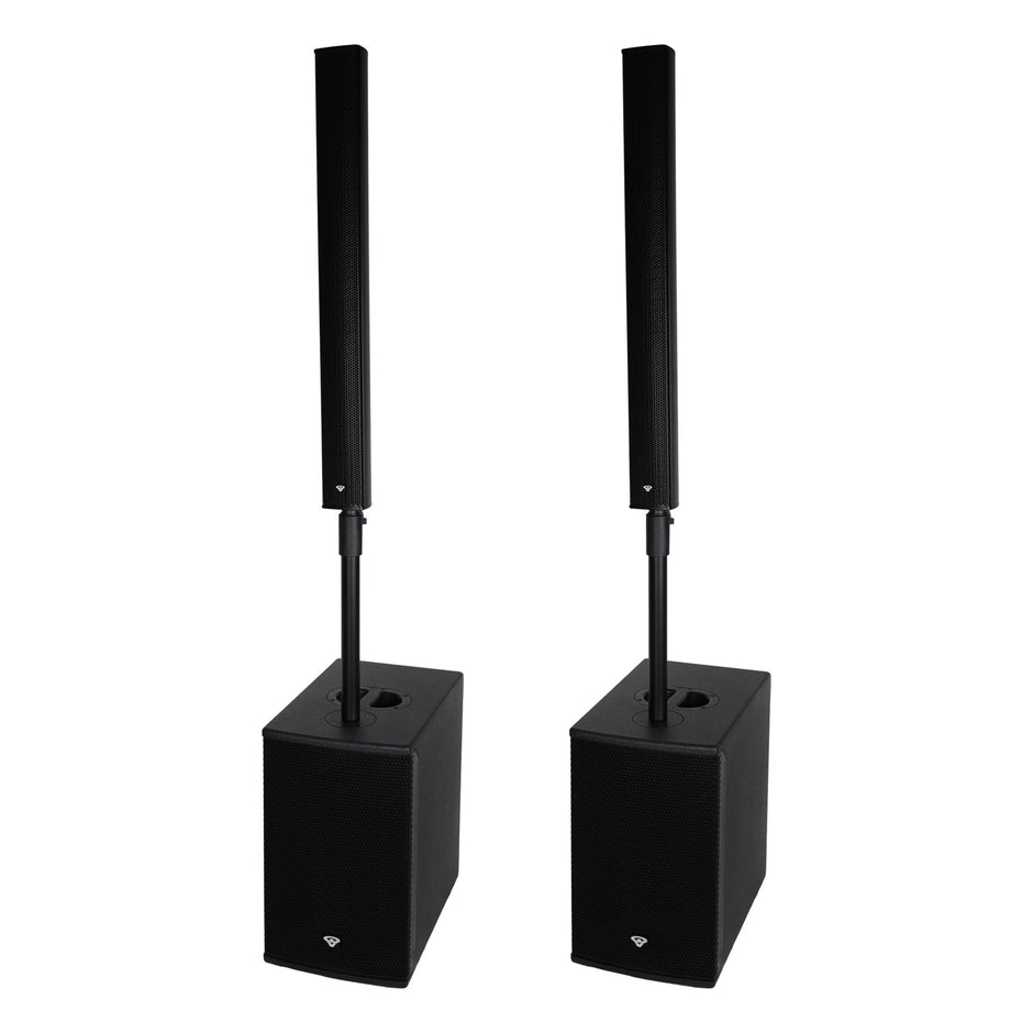 Cerwin-Vega CSP83 COMBO 8x3 Inch Full-Range Speakers and 12 Inch Subwoofers Pair for Legendary Deep Bass