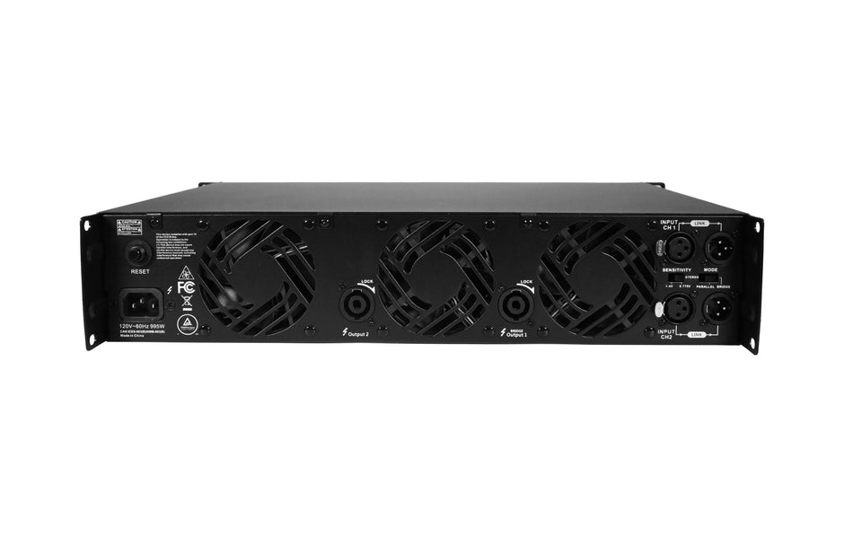 CV2-33H   2-CH Power Audio Amplifier, 2880W
