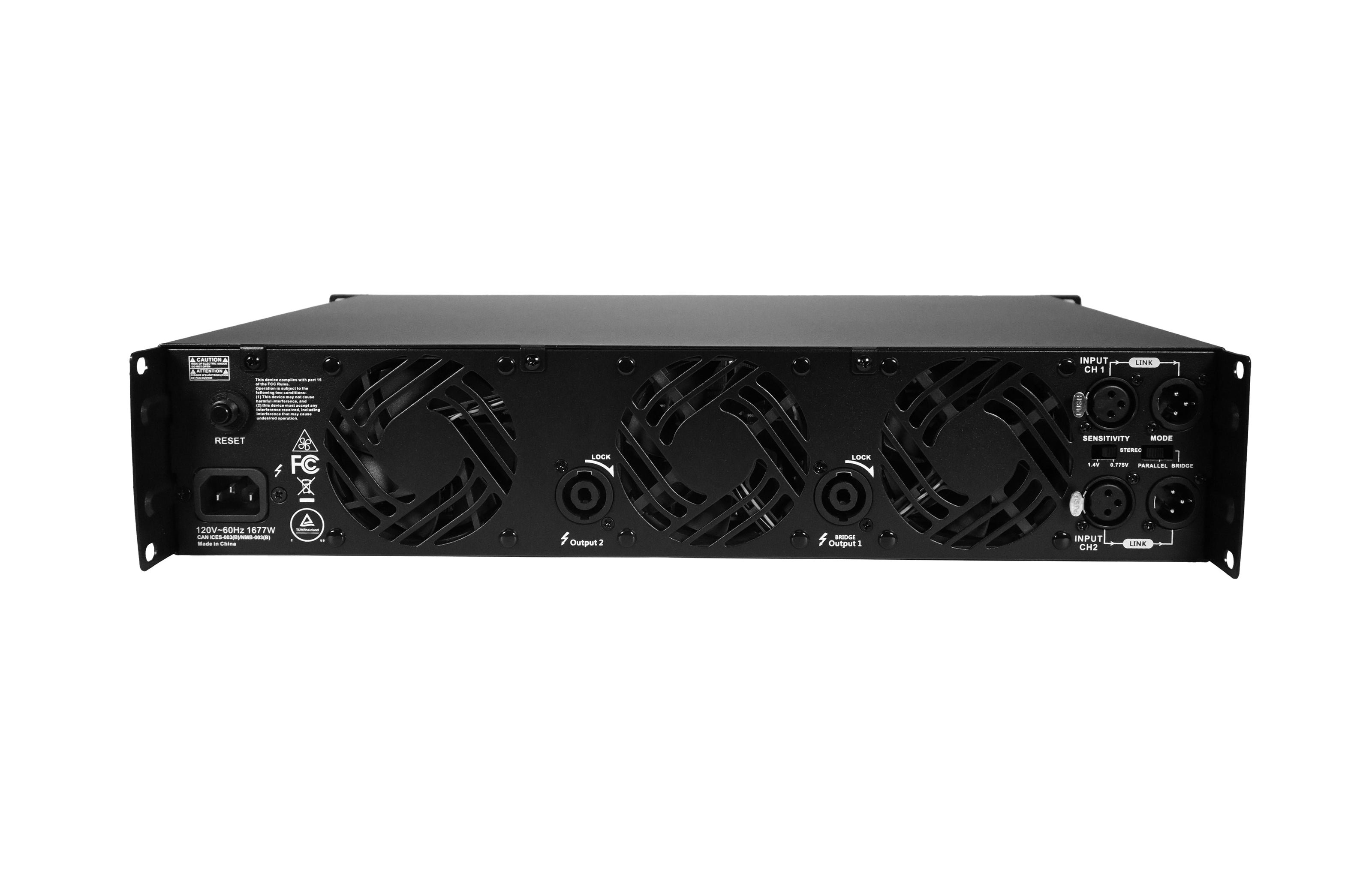 CV2-46H   2-CH Power Audio Amplifier, 3820W