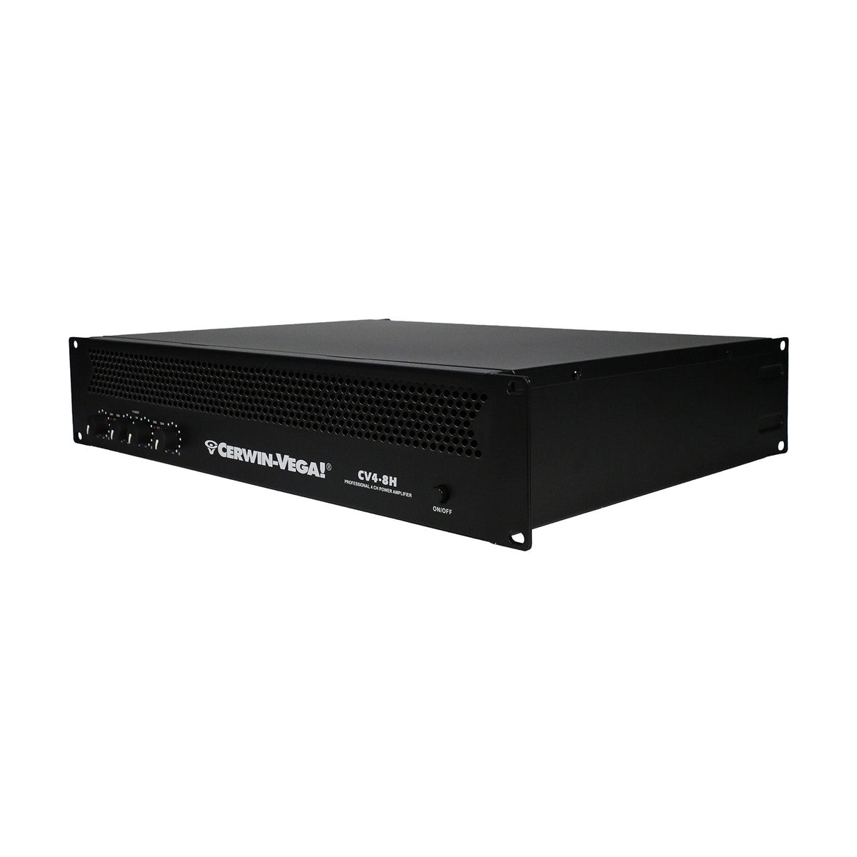 4-Channel Power Audio Amplifier, 1420W 120V-Bridging 8Ω - CV4-8H - Cerwin Vega