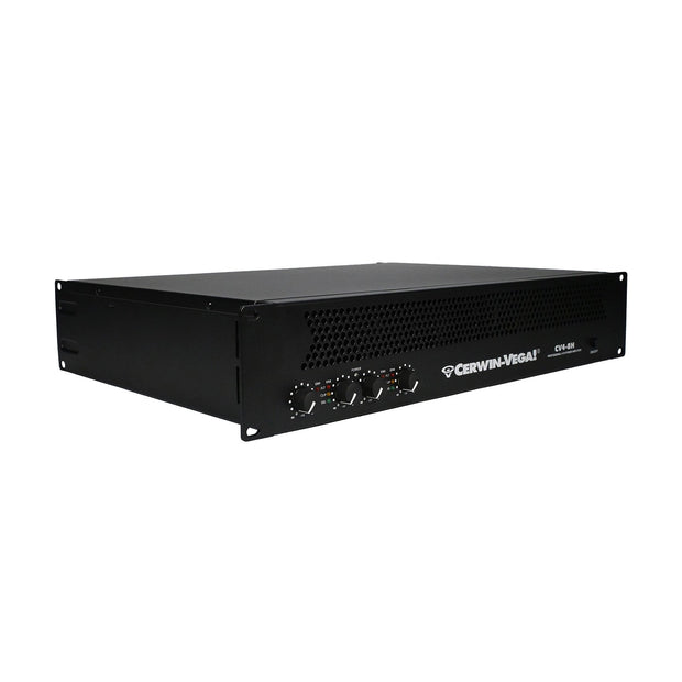 4-Channel Power Audio Amplifier, 1420W 120V-Bridging 8Ω - CV4-8H - Cerwin Vega