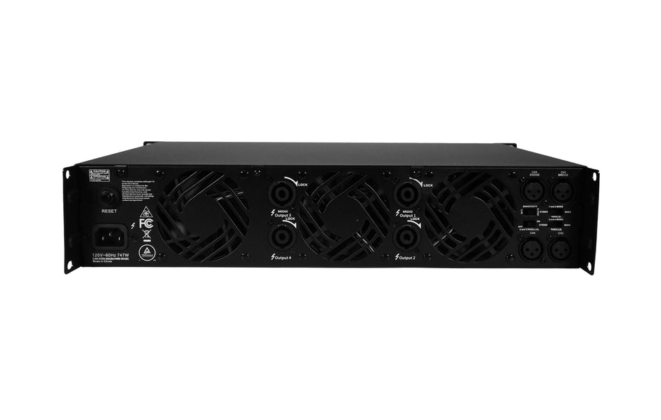 CV4-8H   4-CH Power Audio Amplifier, 1420W