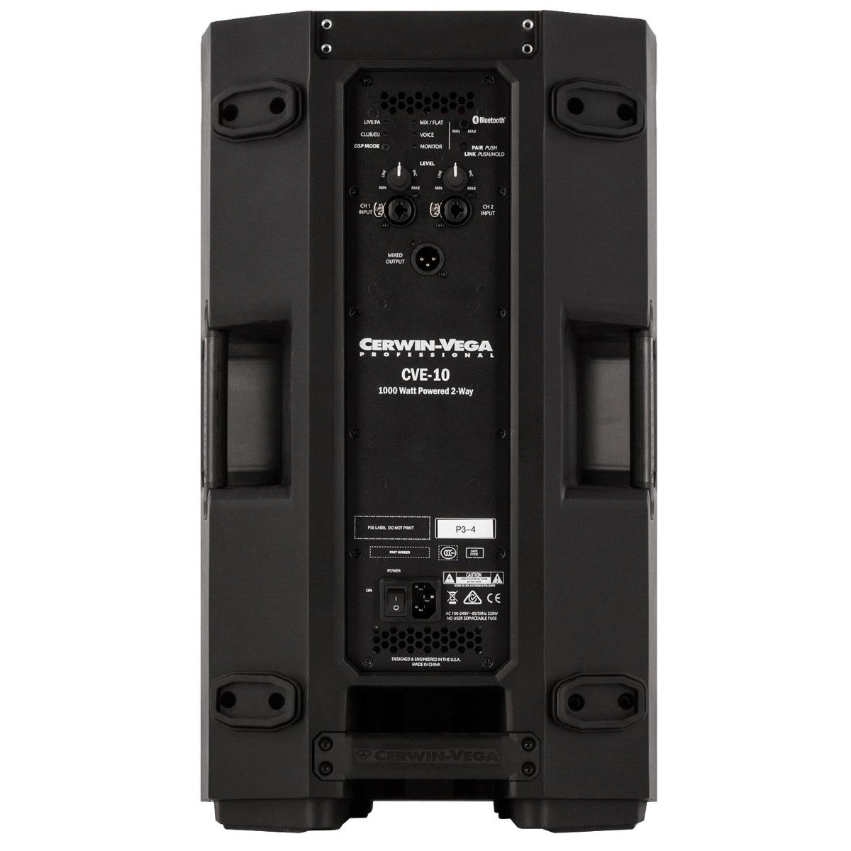 Cerwin-Vega CVE-10 10 inch 2-way powered PA speaker - view 5