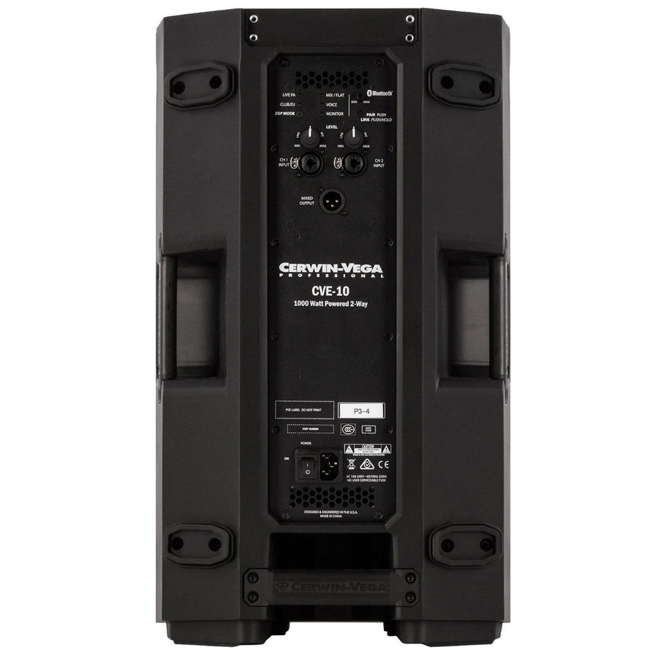 Cerwin-Vega CVE-10 10 inch 2-way powered PA speaker - view 5