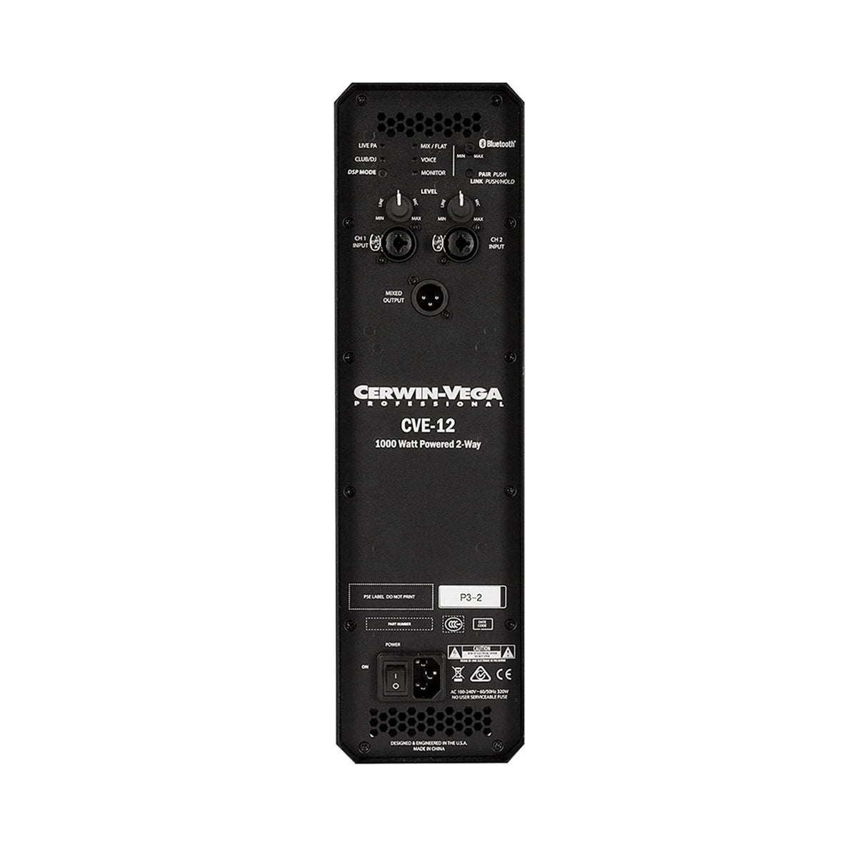 Cerwin-Vega CVE-12 12 inch 2-way powered PA speaker - view 9