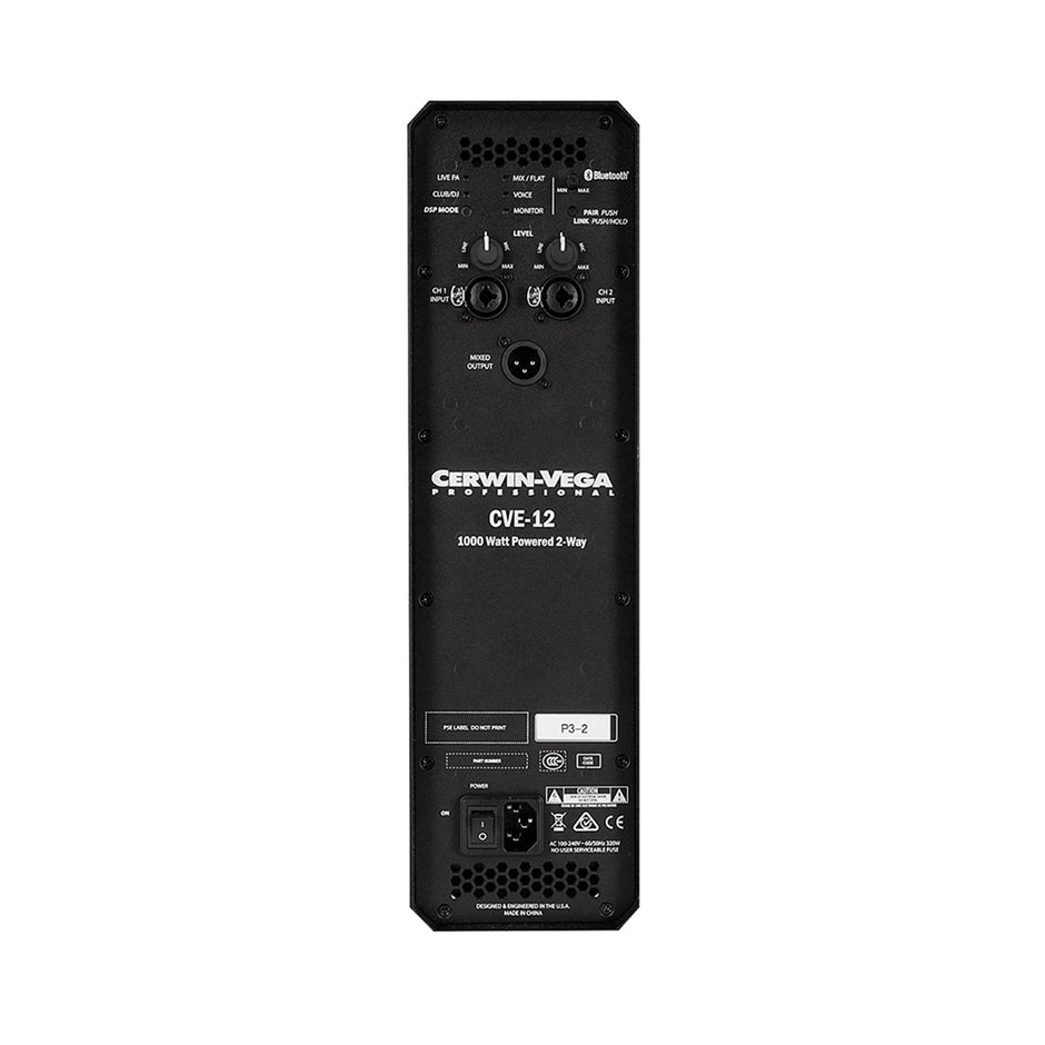 Cerwin-Vega CVE-12 12 inch 2-way powered PA speaker - view 9
