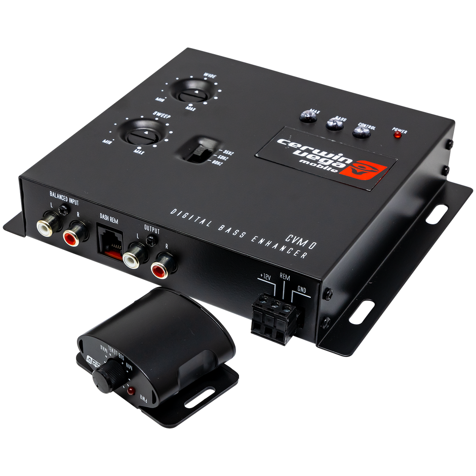 Vega Series Digital Car Audio Bass Enhancer Driver Equalizer -CVM0