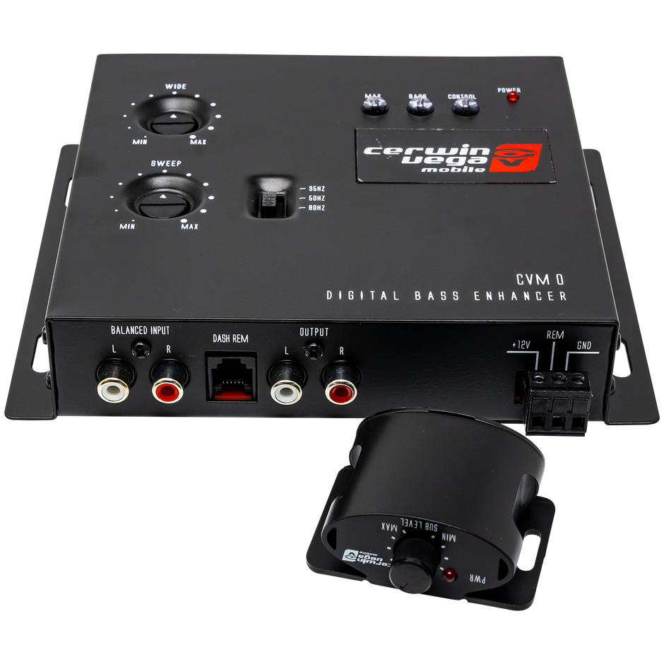 Vega Series Digital Car Audio Bass Enhancer Driver Equalizer -CVM0