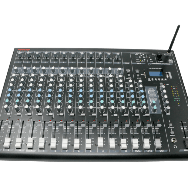 CVM16 16 CHANNEL MIXER W/BT & SKAA - Cerwin Vega