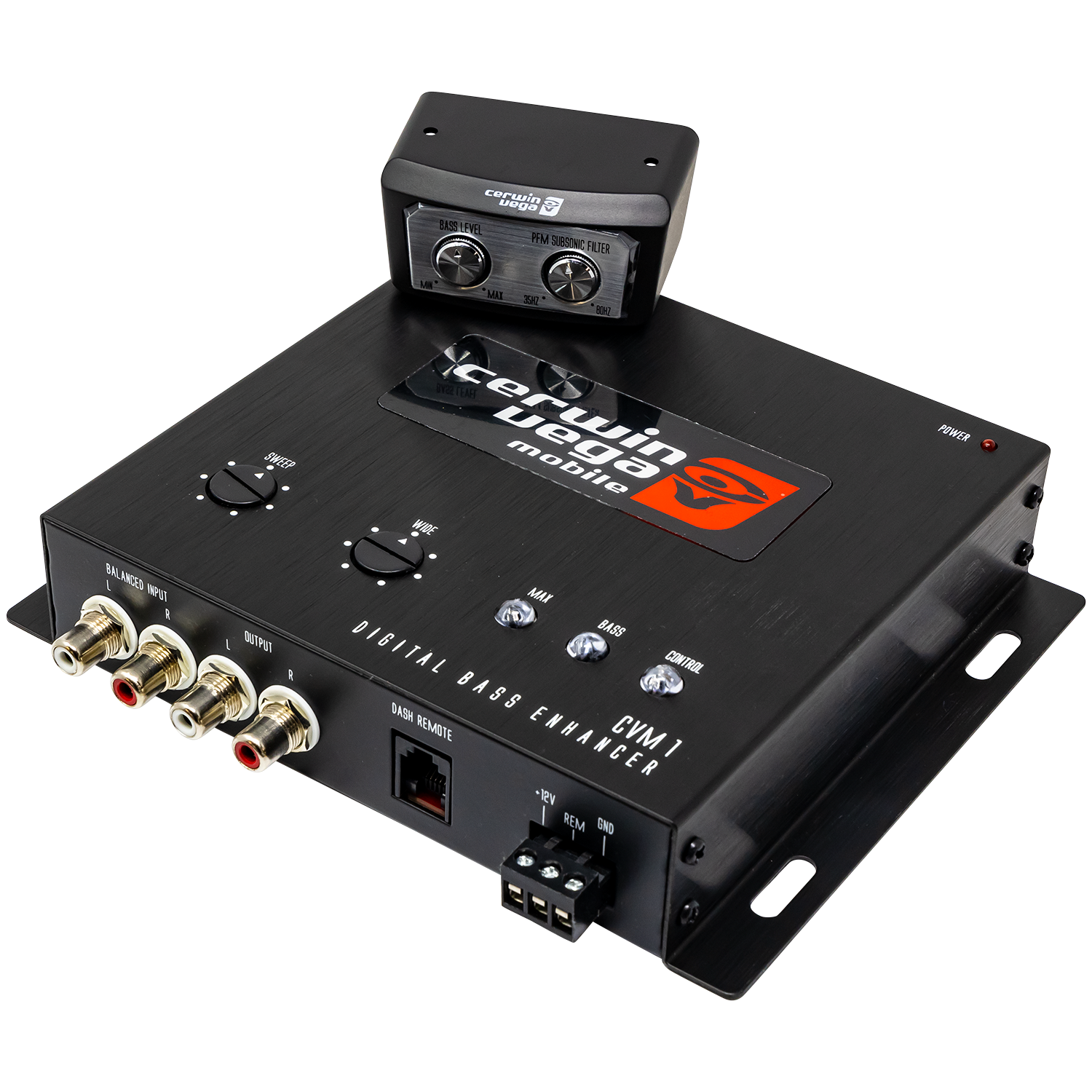 Vega Series Digital Car Audio Bass Enhancer Driver Equalizer - CVM1